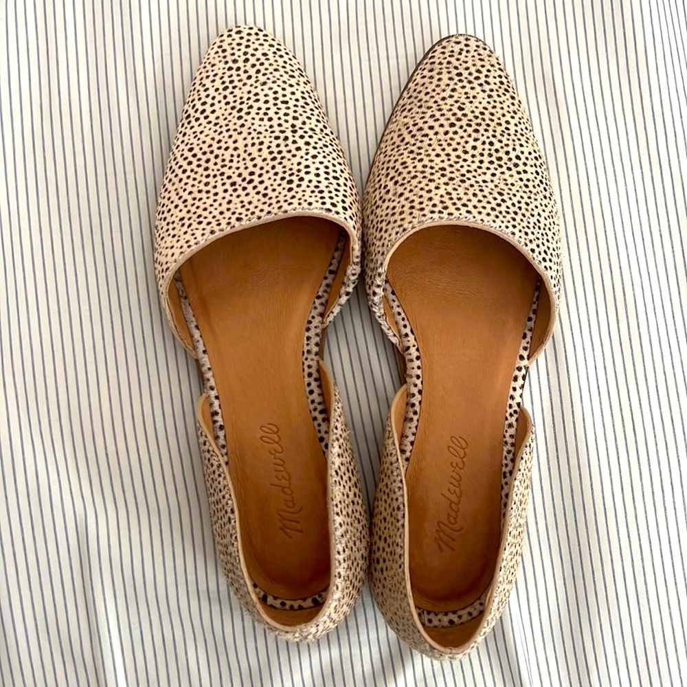 Madewell Flats. Leather.